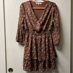 Mimi Chica Juniors Floral Dress